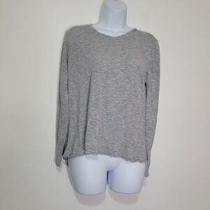 Marine layer space dye stripes long sleeves top